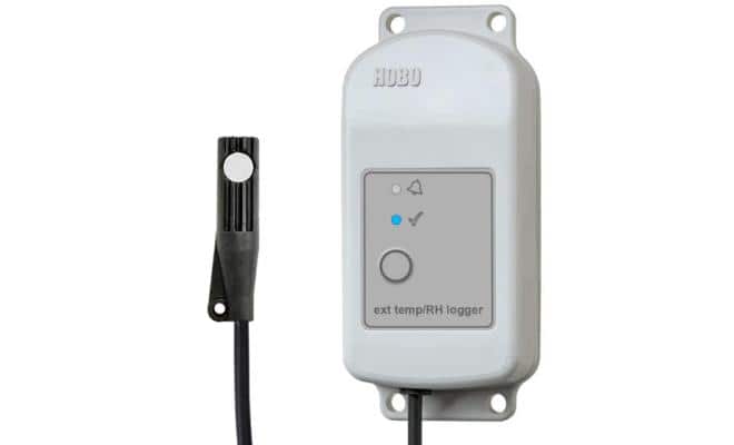 HOBO MX2302A mit 1 externen Temperatur/Feuchte-Sensor Bluetooth Smart