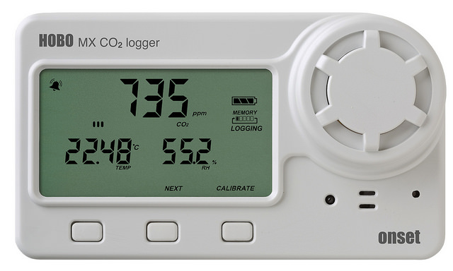 HOBO MX1102A Temperatur/Feuchte/CO2-Logger